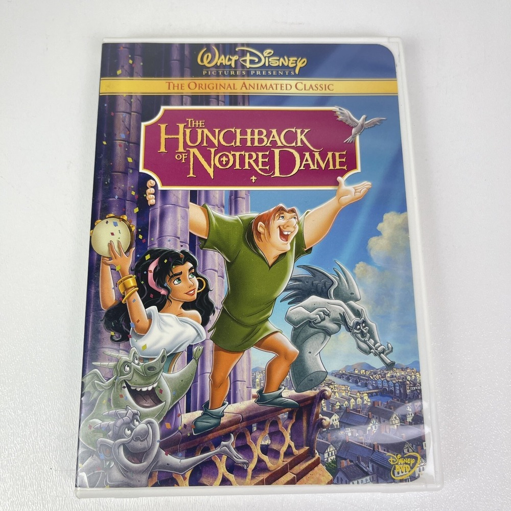 Walt Disney The Hunchback of Notre Dame DVD Animated Movie Demi Moore